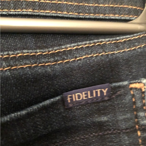 Classic jeans by Fidelity. Dark wash - Picture 5 of 5
